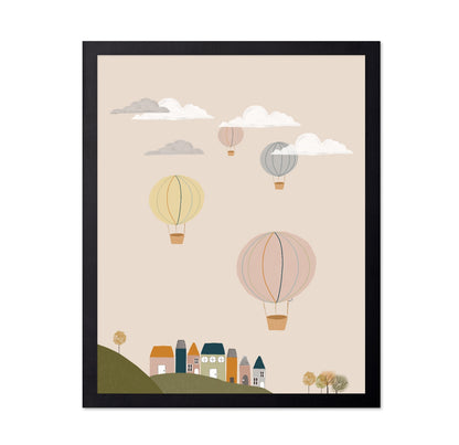 Pastel Balloon Sky