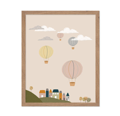 Pastel Balloon Sky