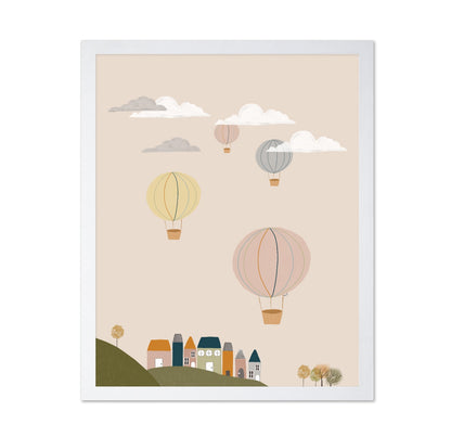 Pastel Balloon Sky