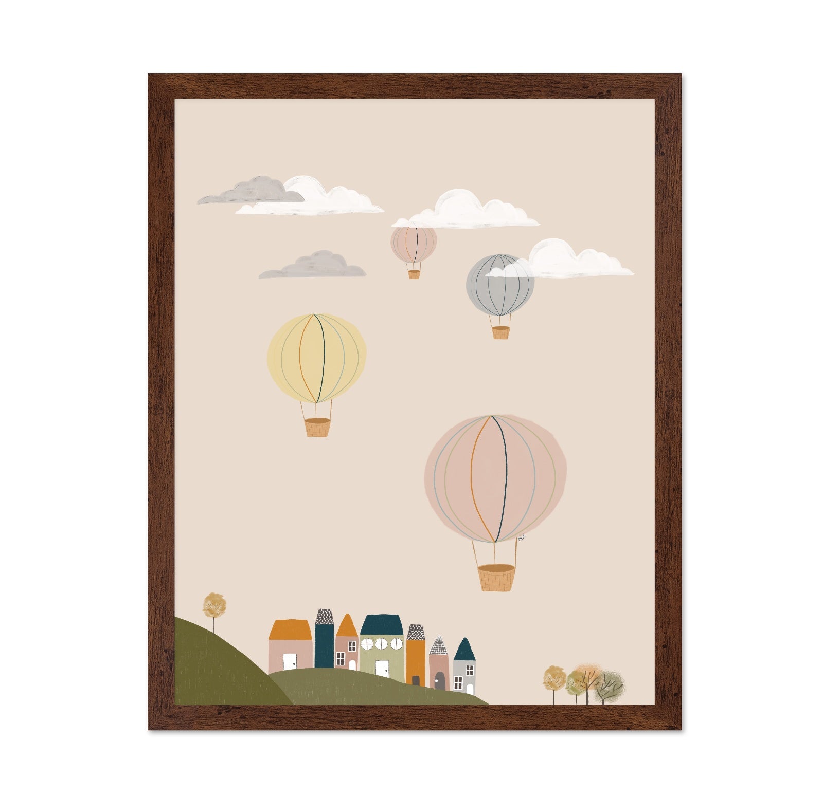 Pastel Balloon Sky
