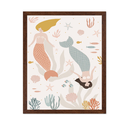 Pastel Mermaid Duo