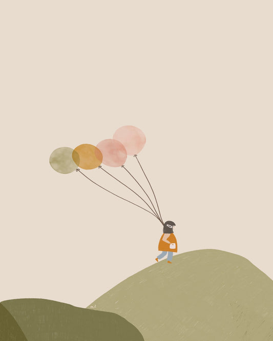Girl With Balloons