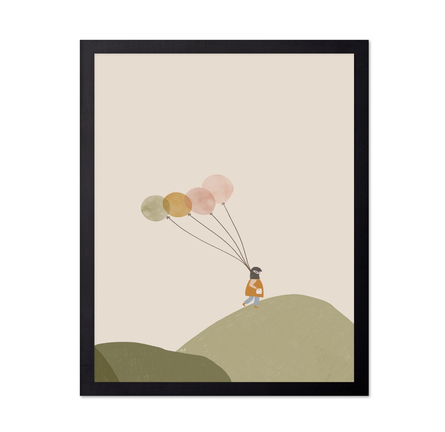 Girl With Balloons