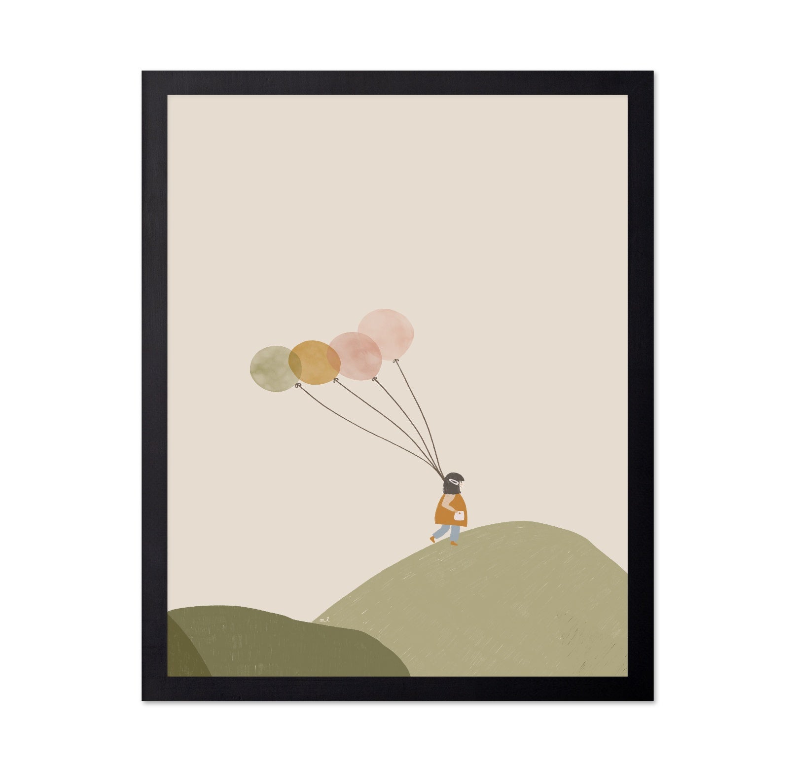 Girl With Balloons