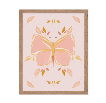 Pastel Butterfly Bloom