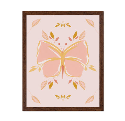 Pastel Butterfly Bloom