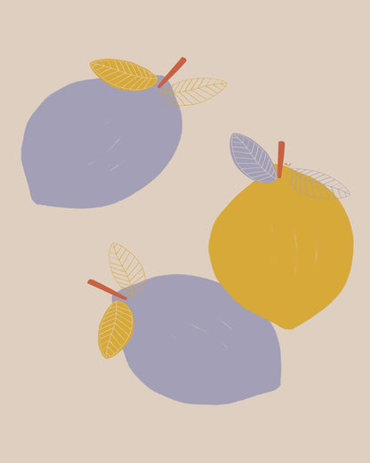 Pastel Lemon Trio