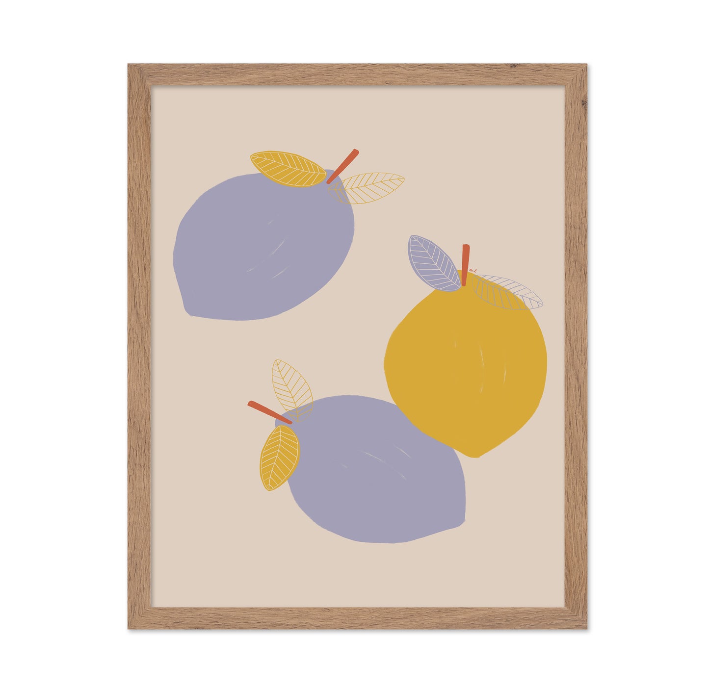 Pastel Lemon Trio