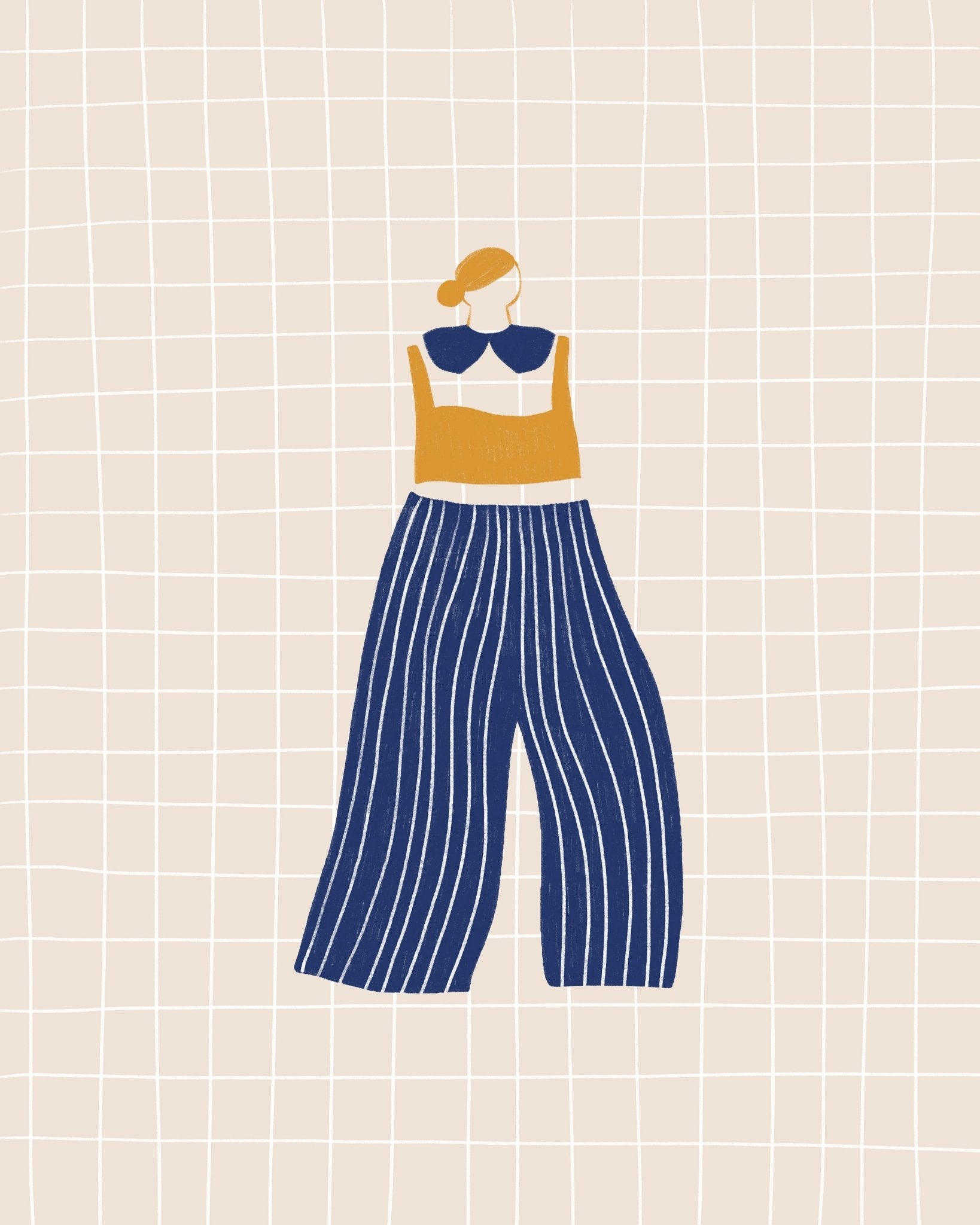 Striped Pants Figure