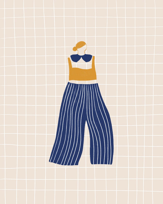 Striped Pants Figure