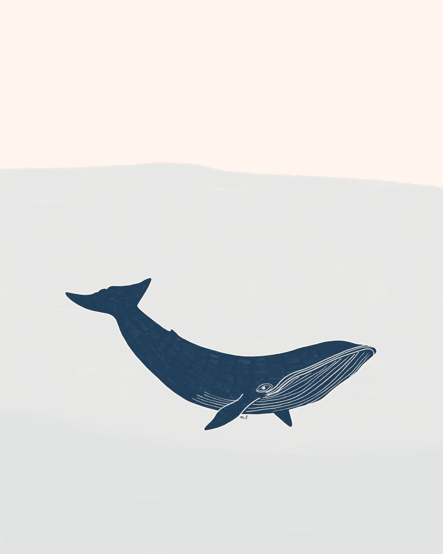 Minimal Blue Whale