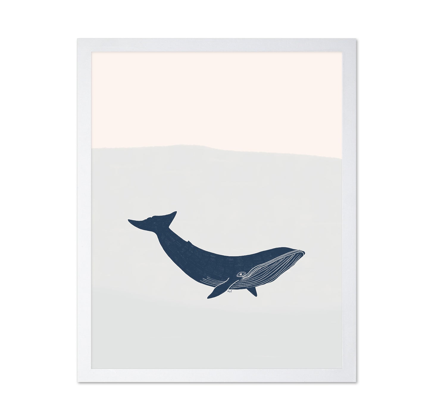 Minimal Blue Whale