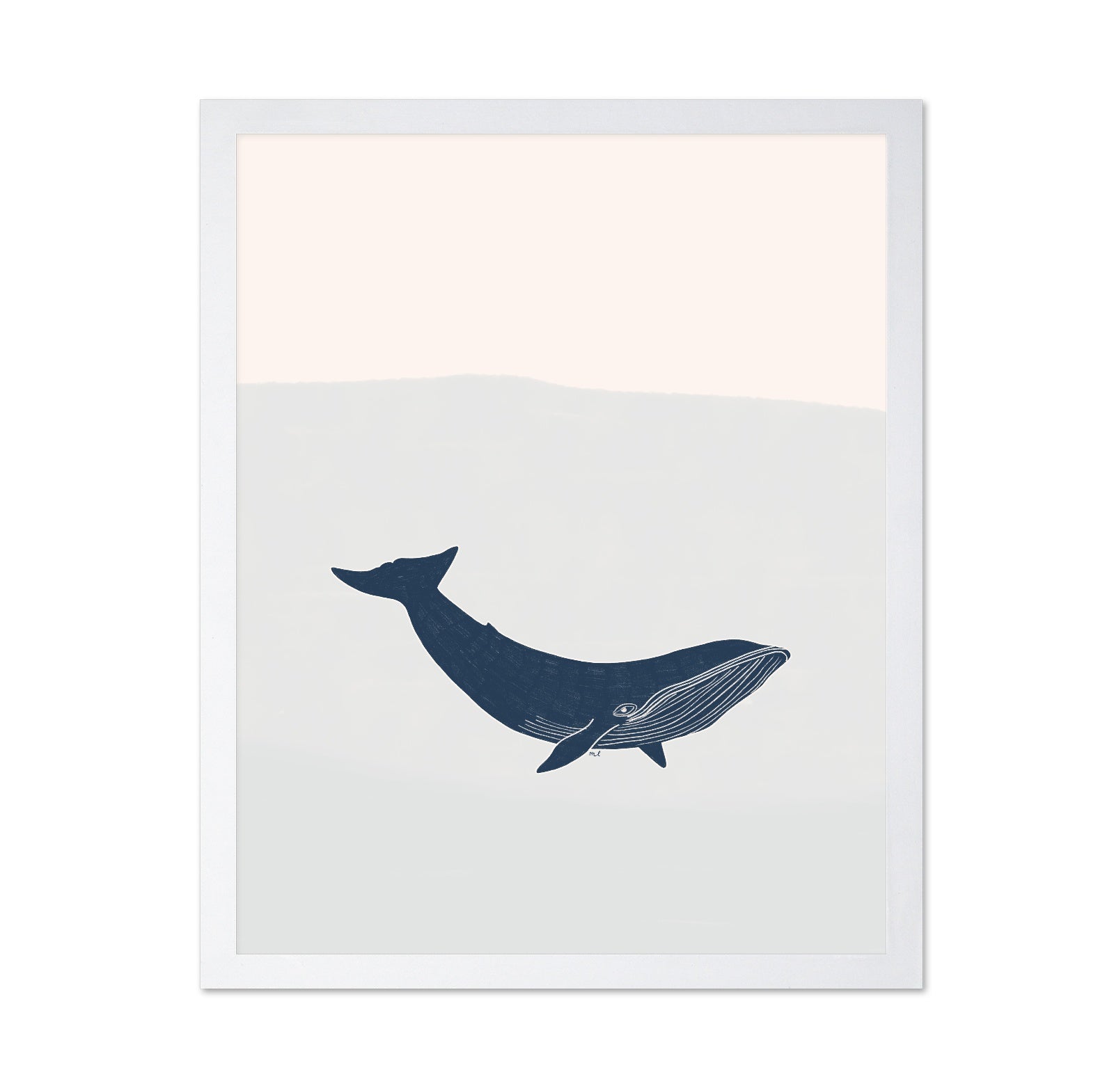 Minimal Blue Whale