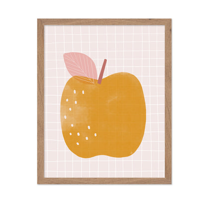 Minimal Yellow Apple