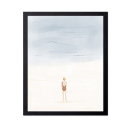 Solitary Beach Figure