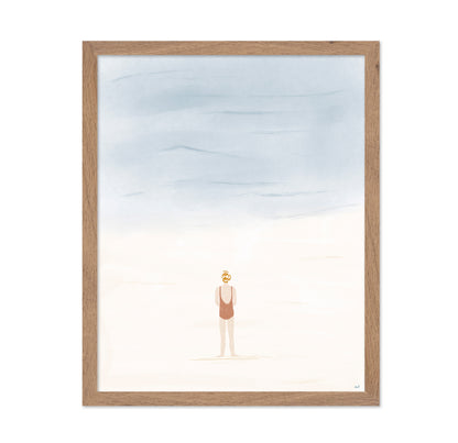 Solitary Beach Figure