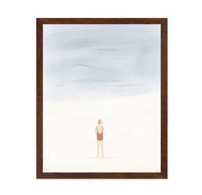 Solitary Beach Figure
