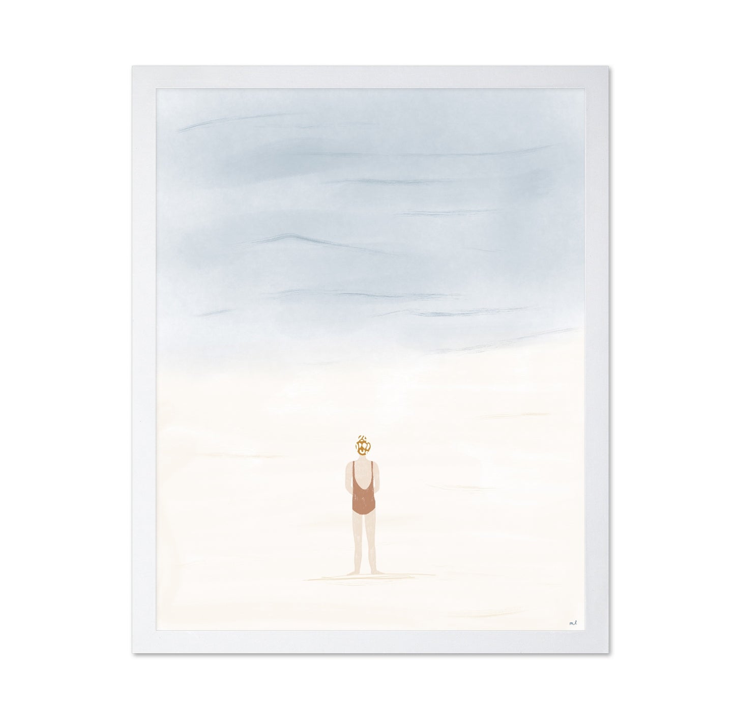 Solitary Beach Figure