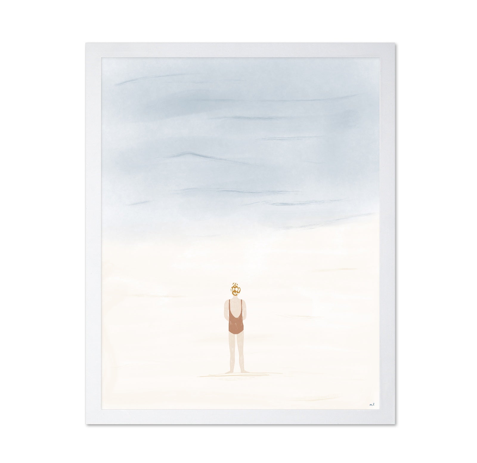 Solitary Beach Figure