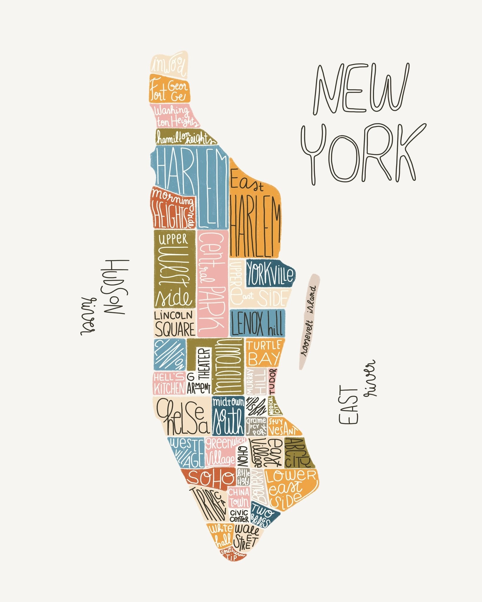 New York District Map