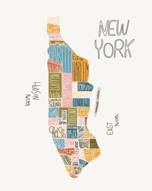 New York District Map