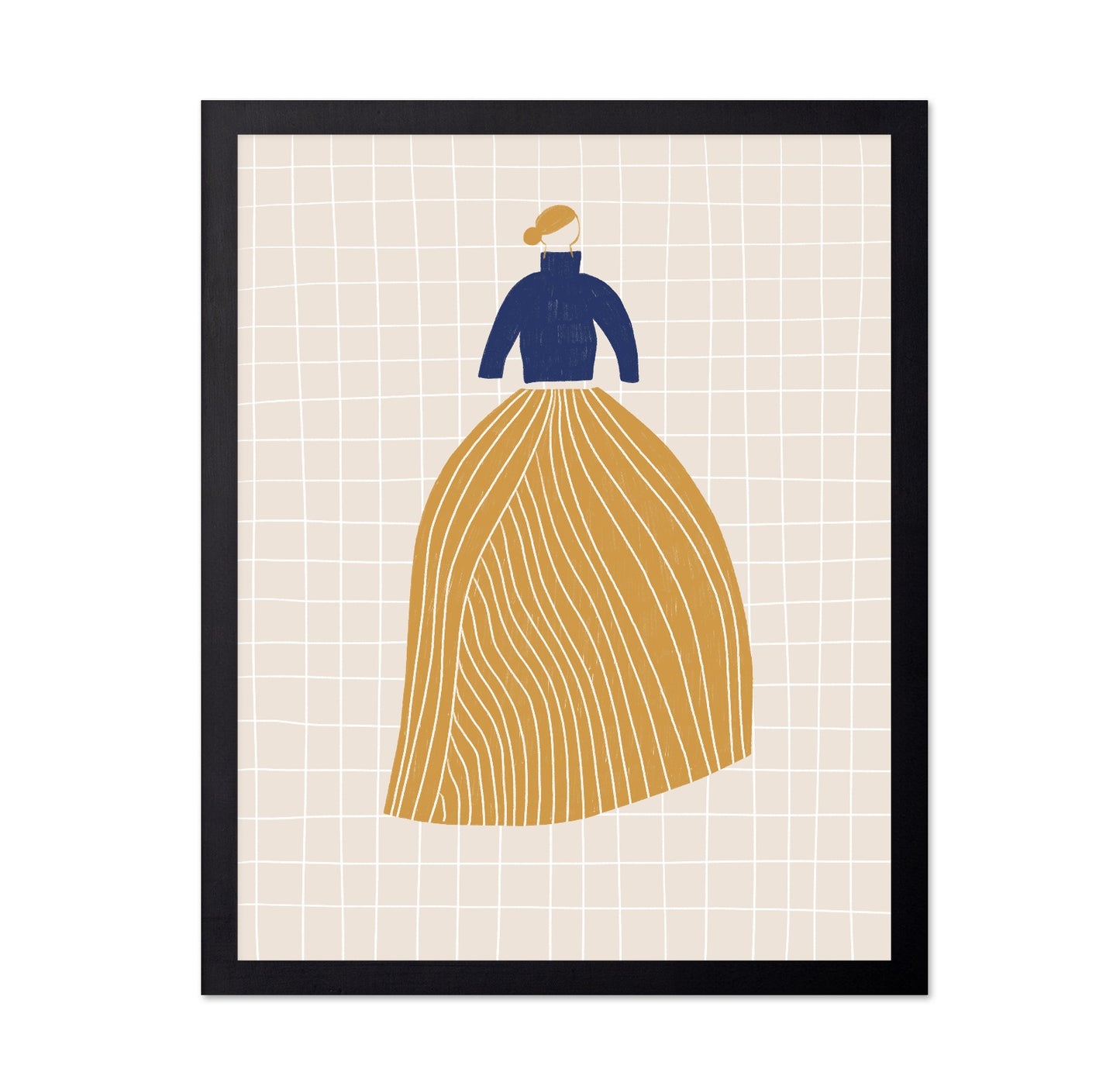 Mustard Skirt Figure