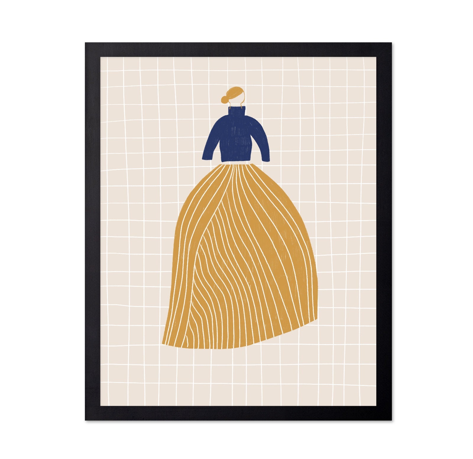 Mustard Skirt Figure