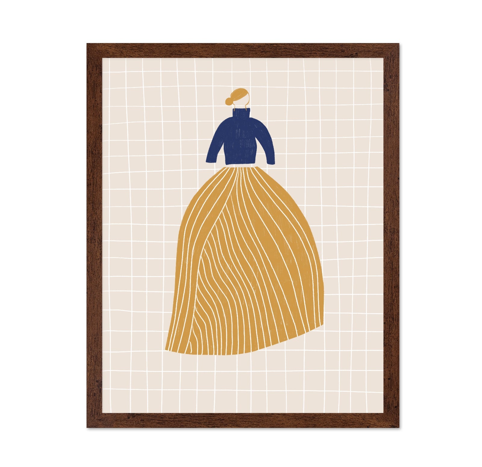 Mustard Skirt Figure