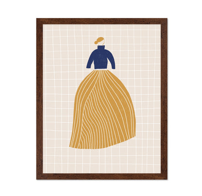 Mustard Skirt Figure