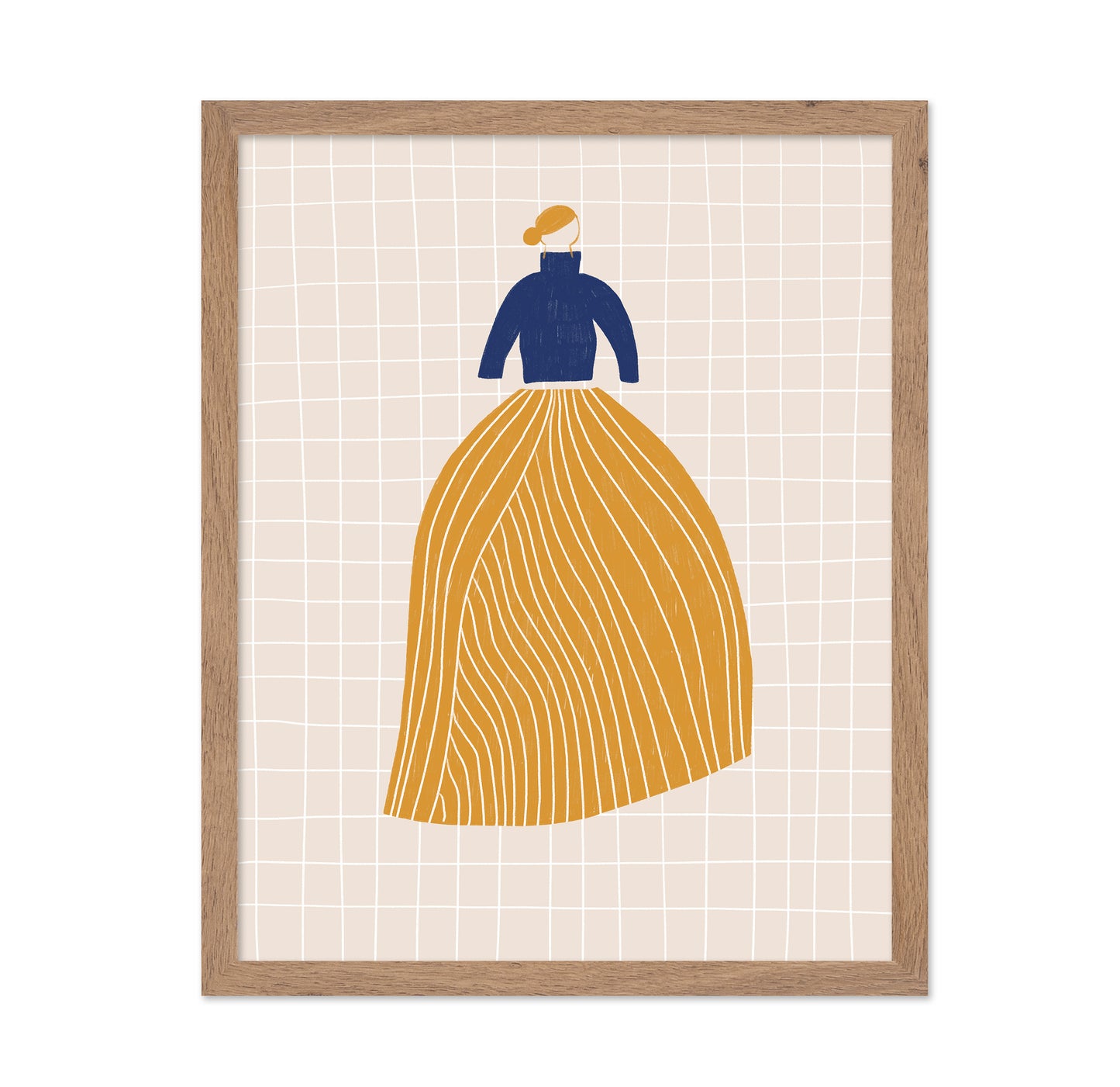 Mustard Skirt Figure