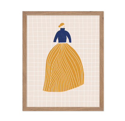 Mustard Skirt Figure