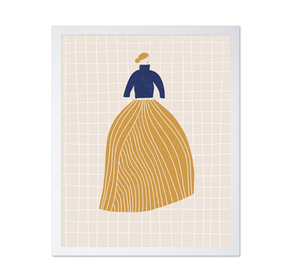 Mustard Skirt Figure