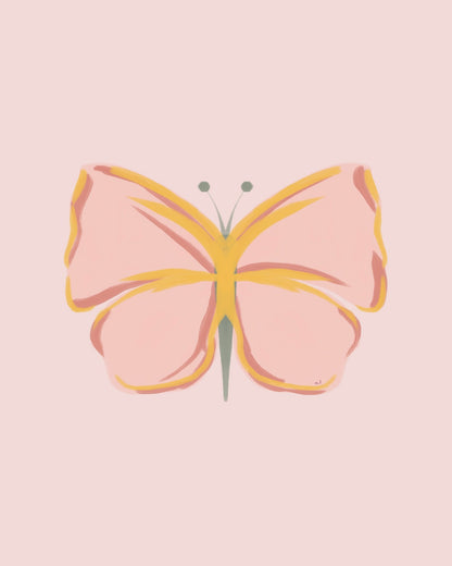 Soft Pink Butterfly