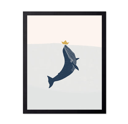 Whale With Paper Boat