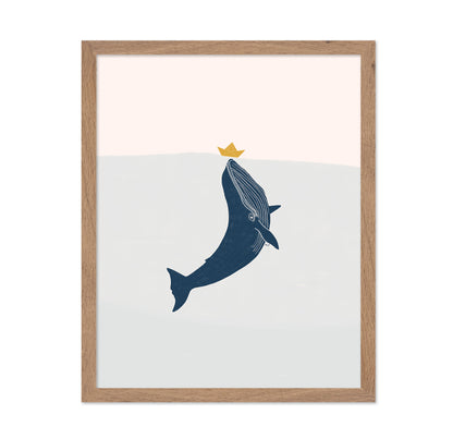 Whale With Paper Boat