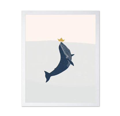 Whale With Paper Boat