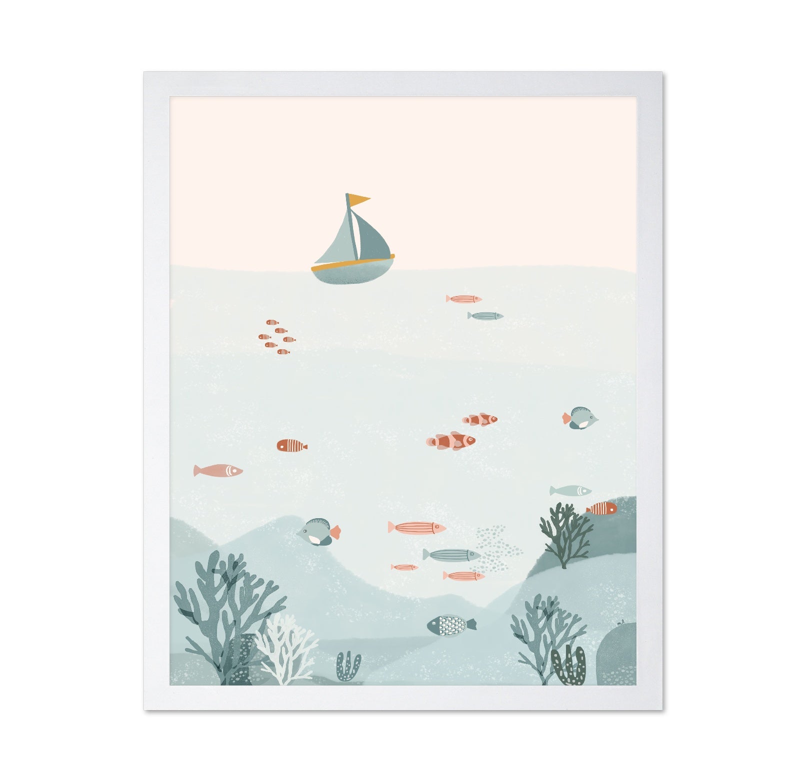 Underwater Fish Scene