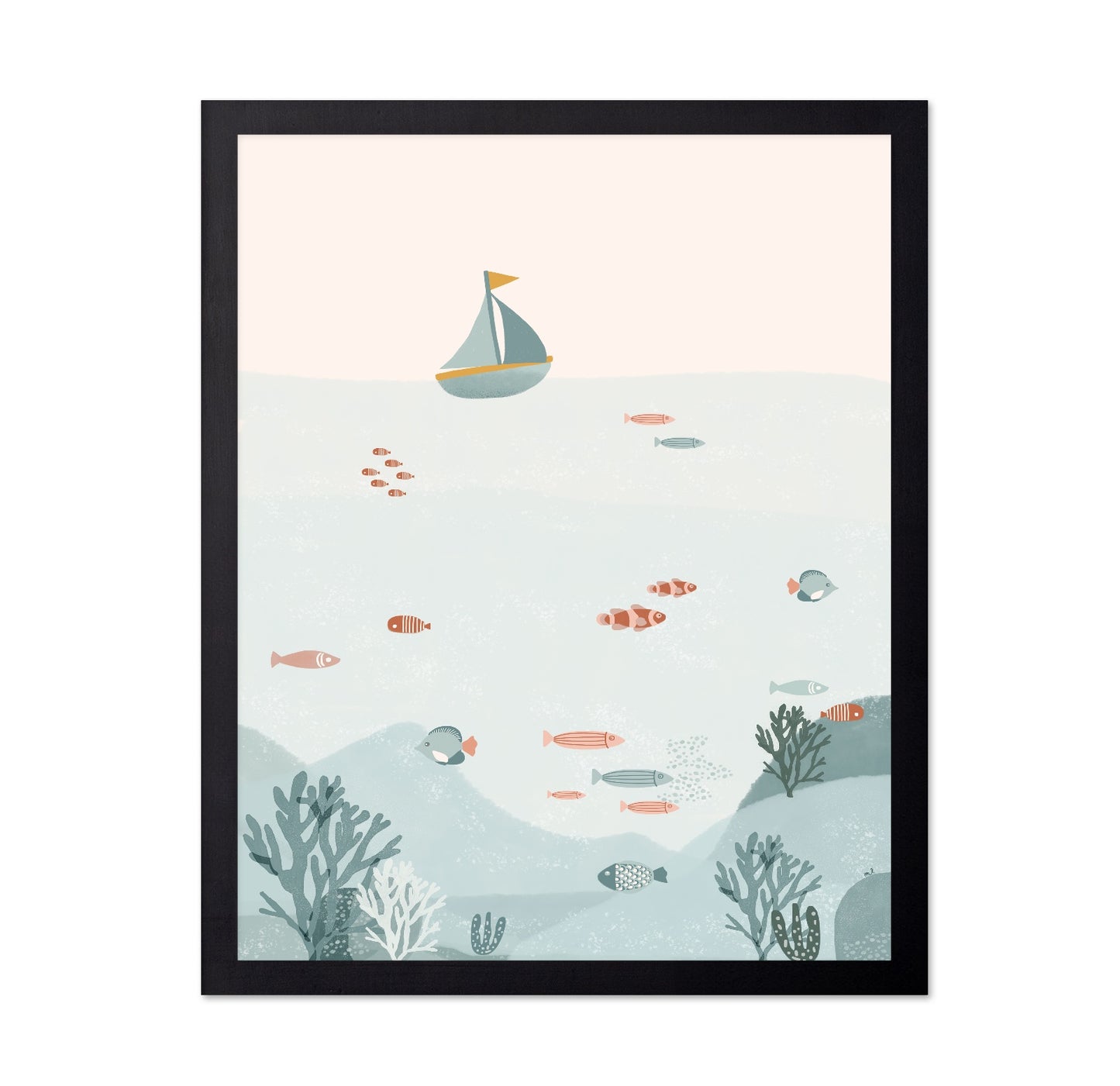 Underwater Fish Scene