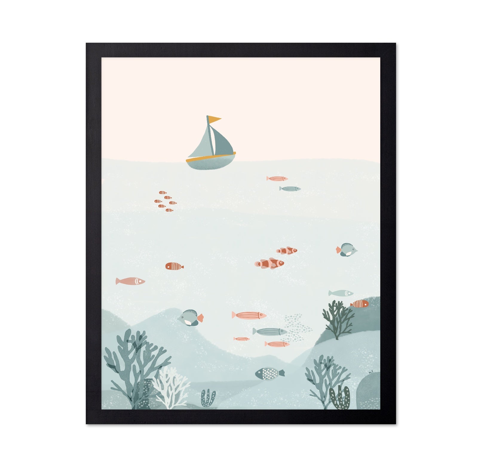 Underwater Fish Scene