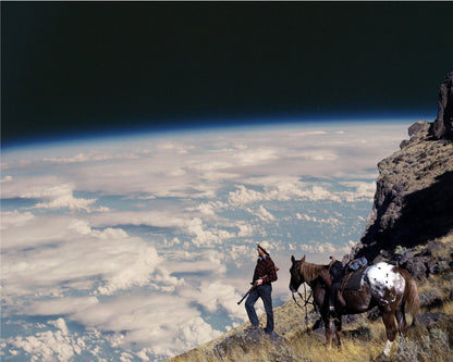 Cowboy Above The Clouds