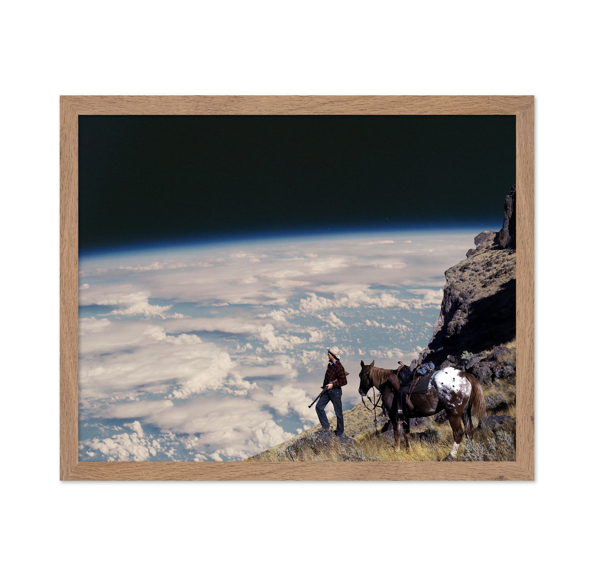 Cowboy Above The Clouds