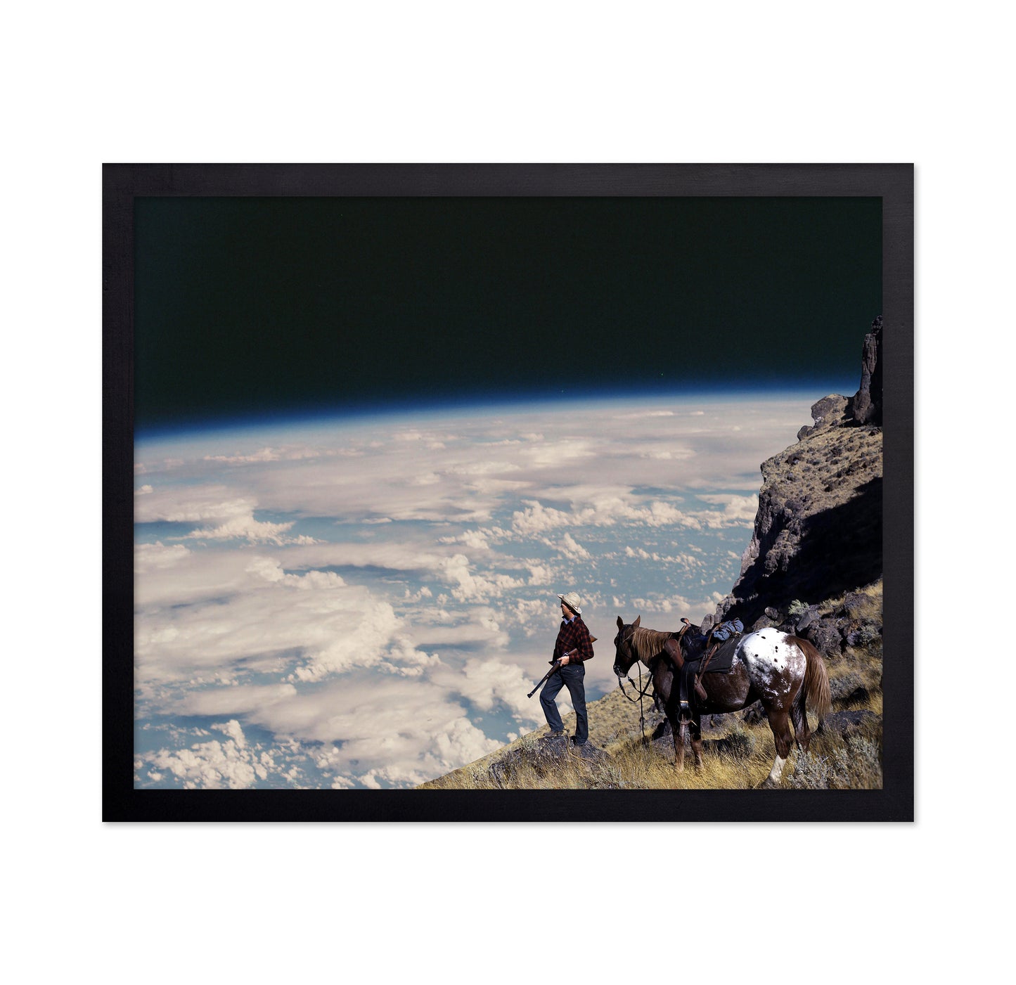 Cowboy Above The Clouds
