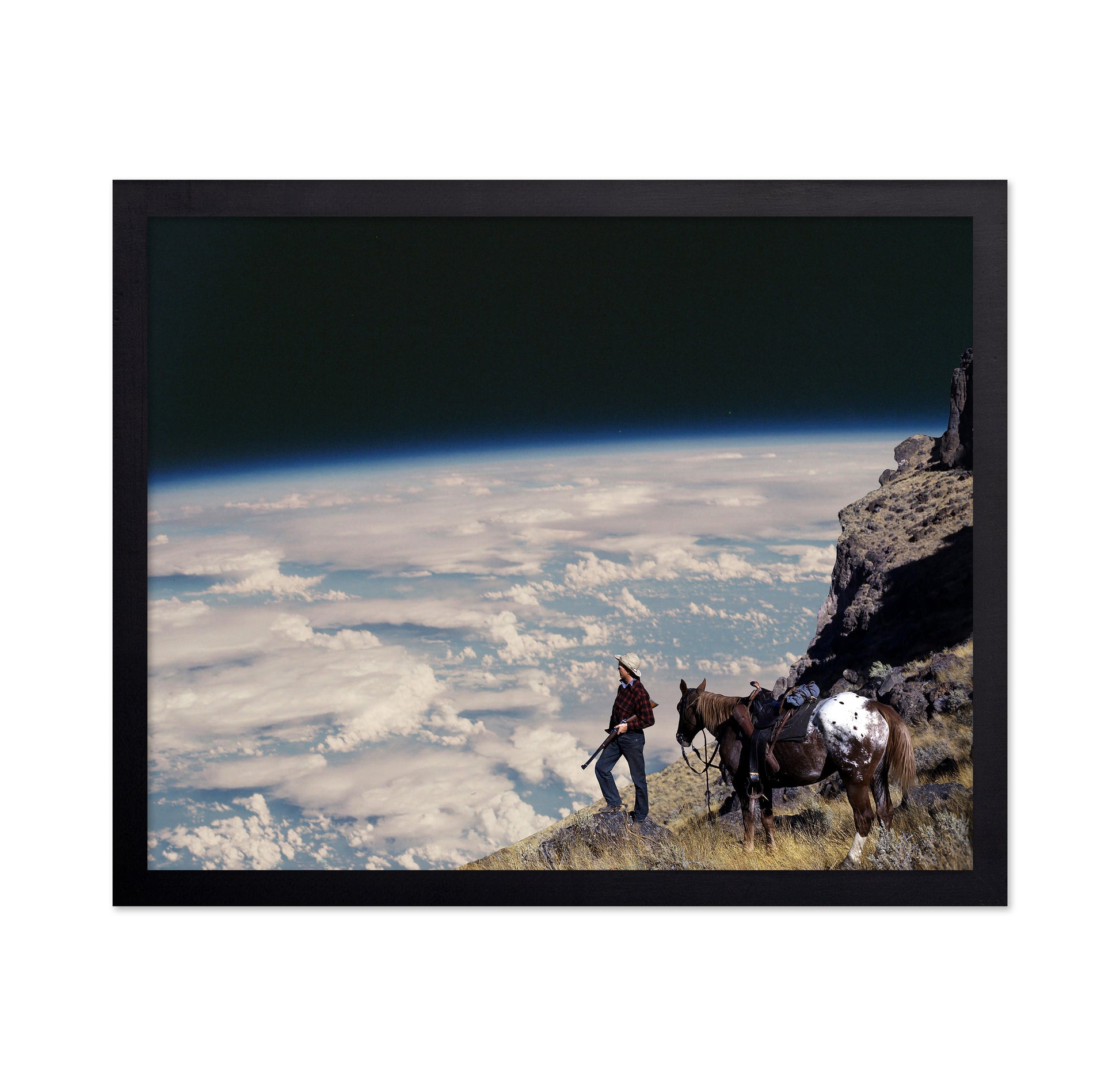 Cowboy Above The Clouds