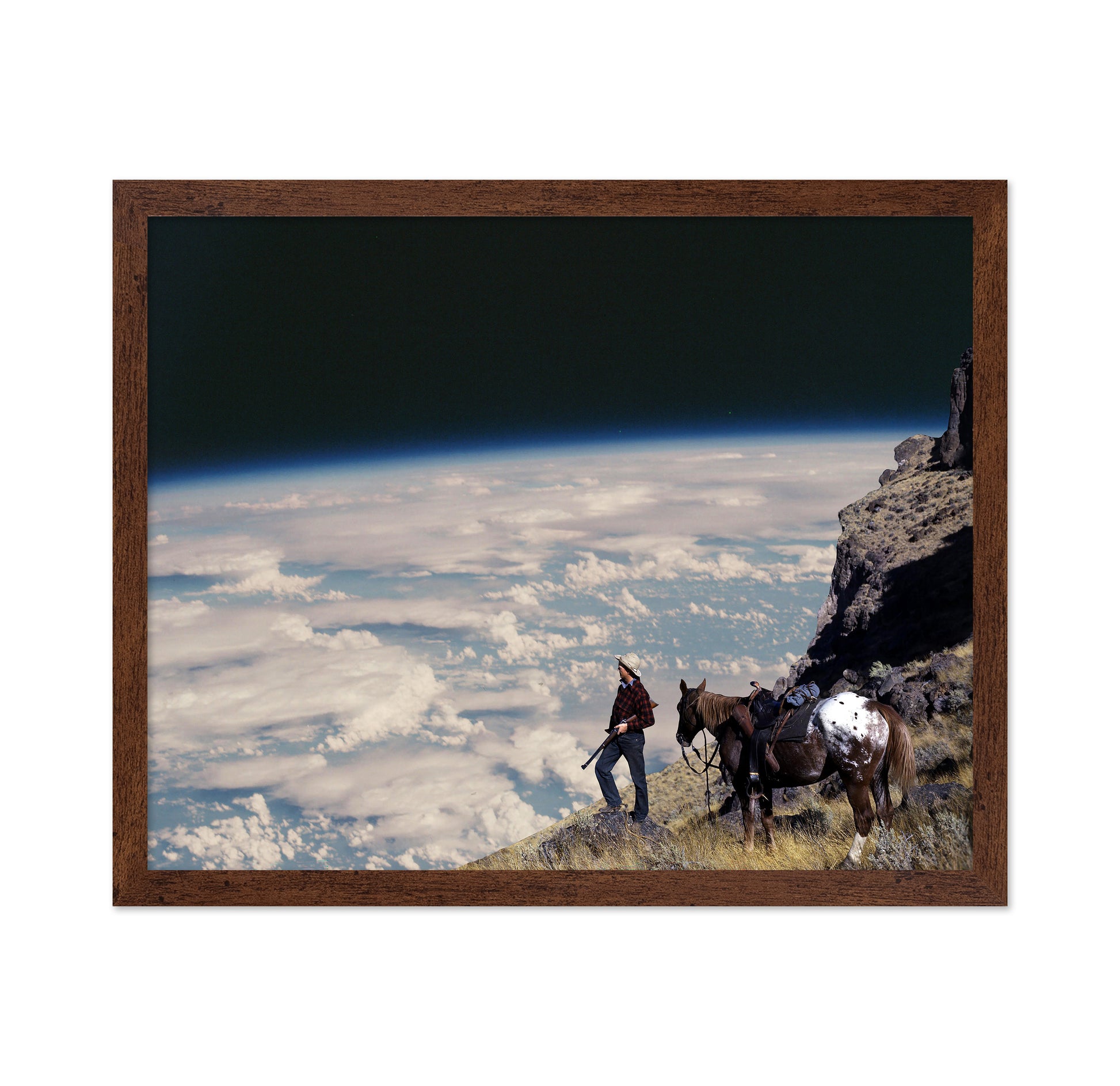 Cowboy Above The Clouds
