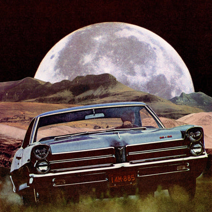 Vintage Car Moon Drive
