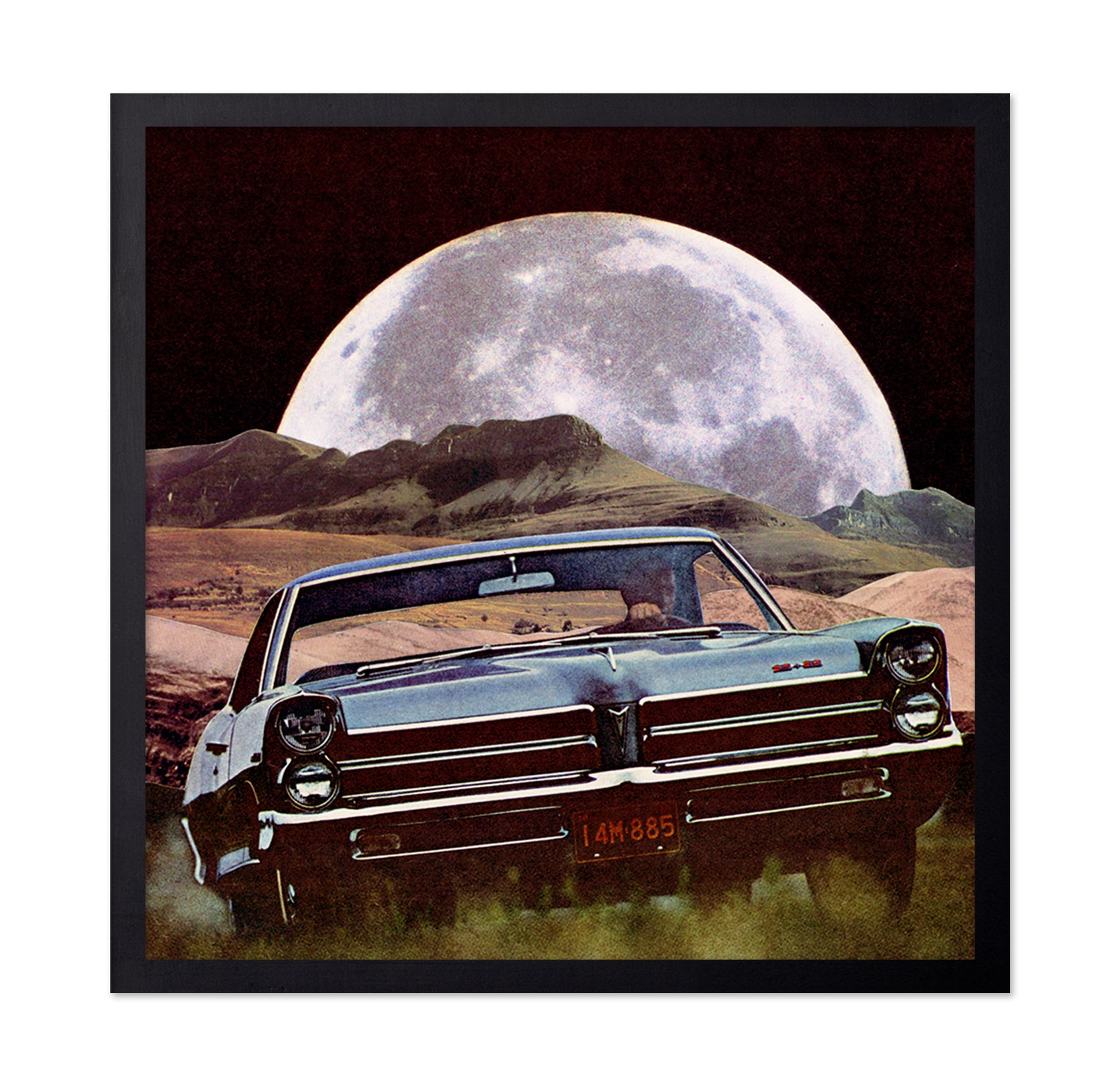 Vintage Car Moon Drive