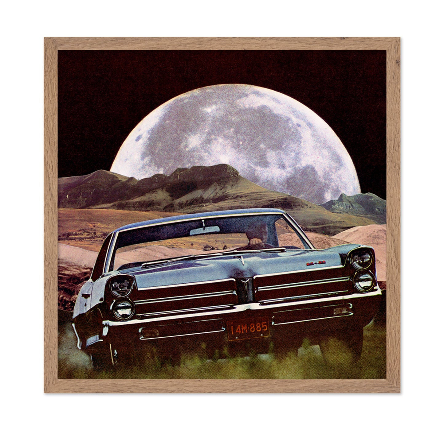 Vintage Car Moon Drive