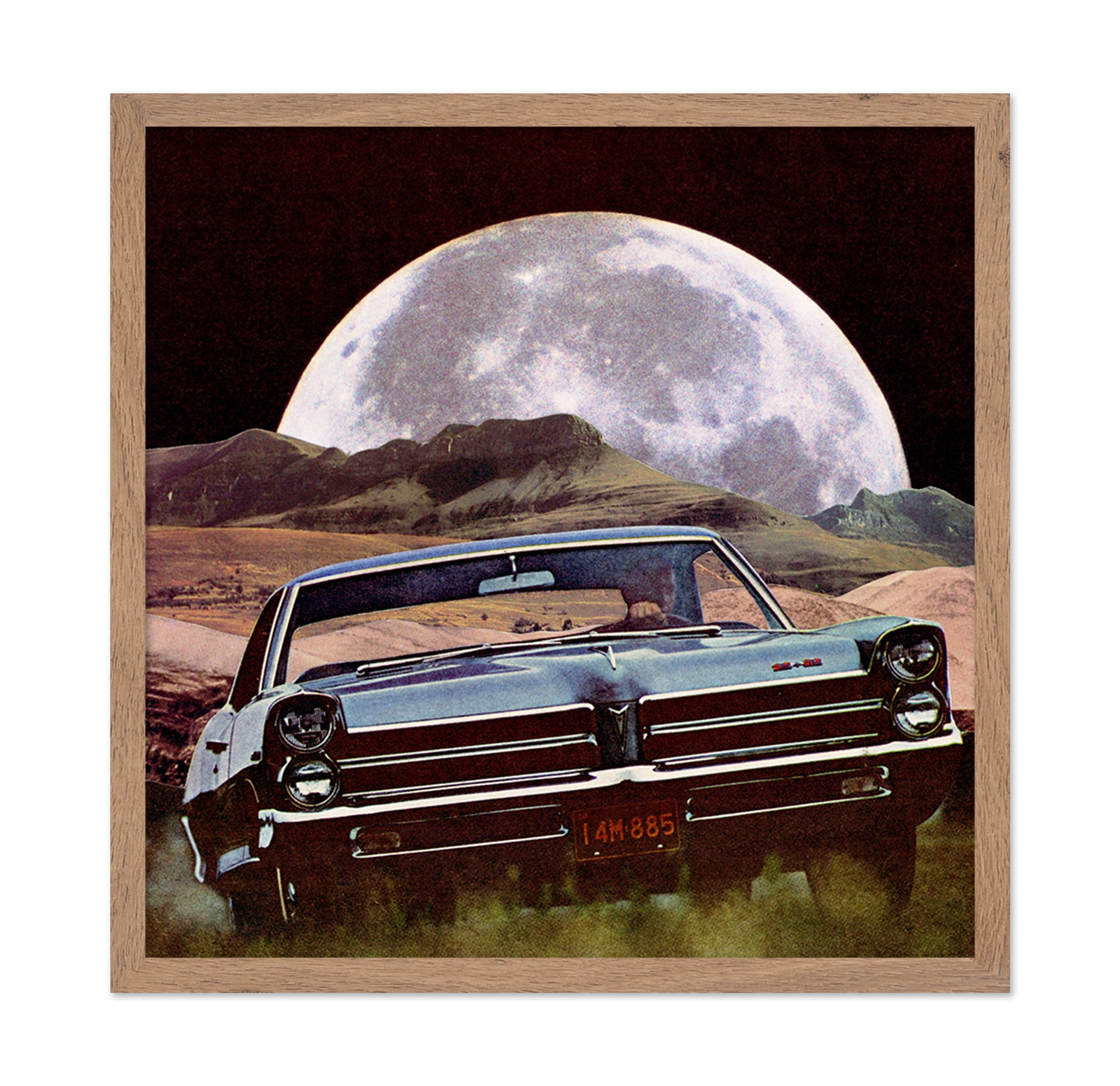 Vintage Car Moon Drive