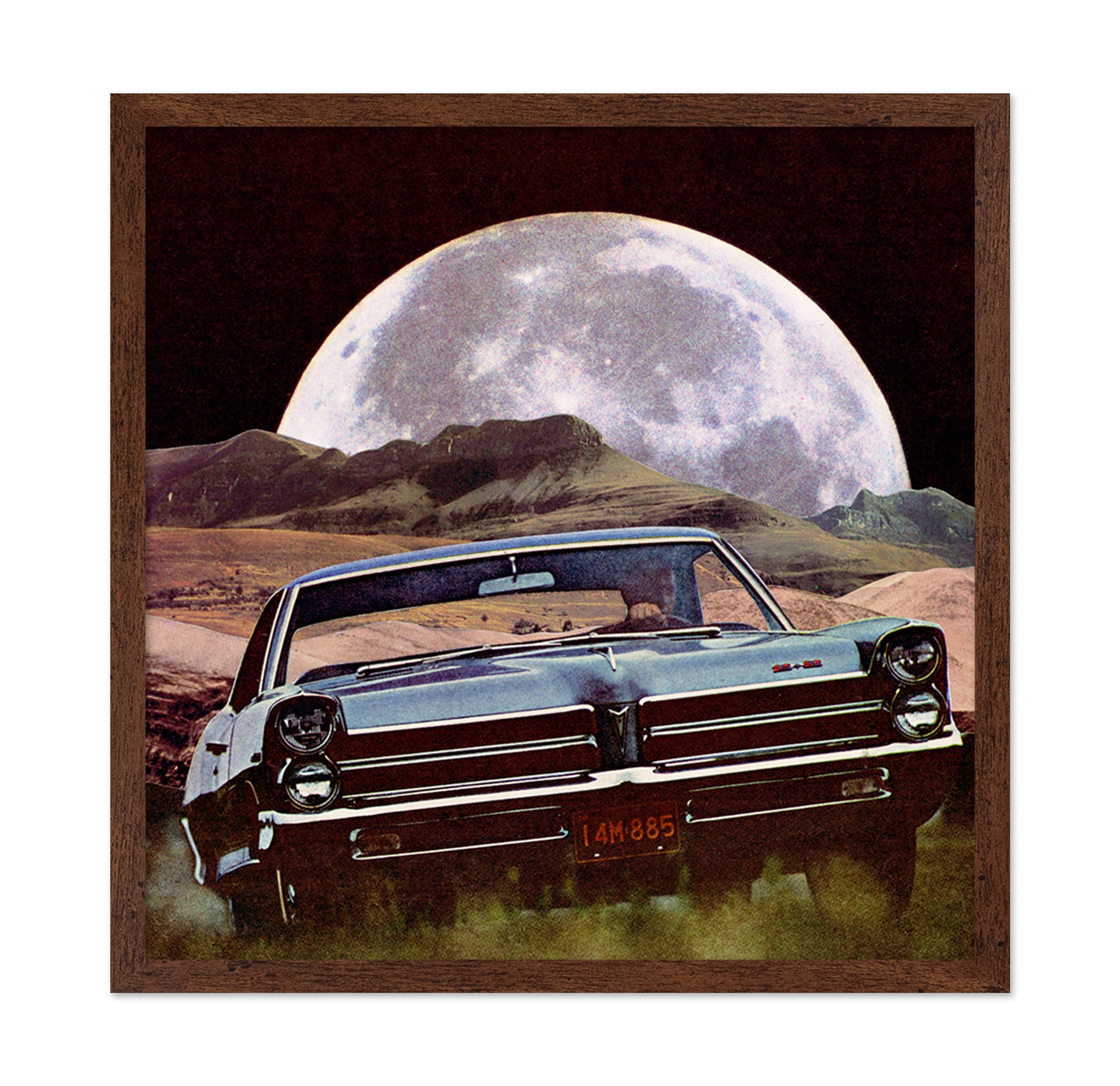 Vintage Car Moon Drive
