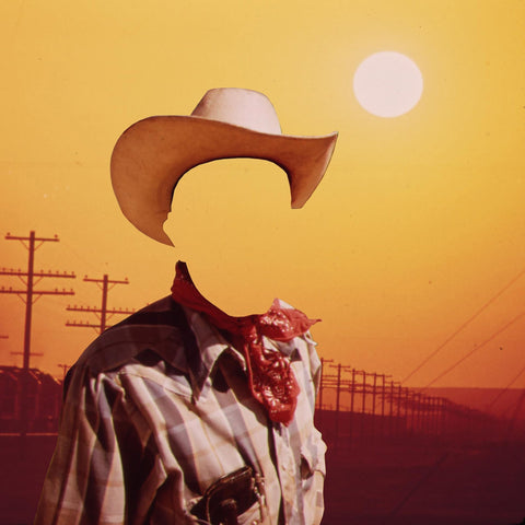 Headless Cowboy Sunset